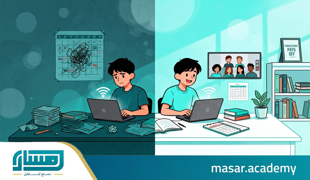 التحديات التي تواجه الطلاب في نظام التعليم عن بعد وطرق التغلب عليها