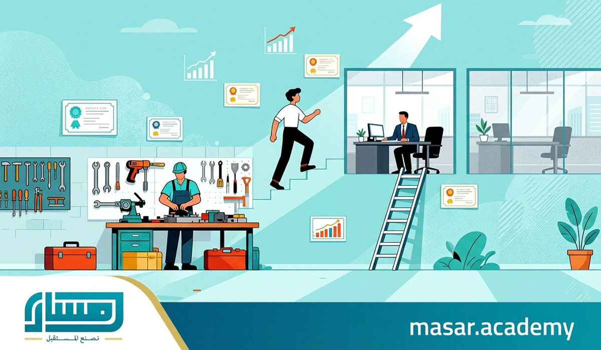 دور التدريب المهني في تحسين فرص التوظيف والترقية الوظيفية