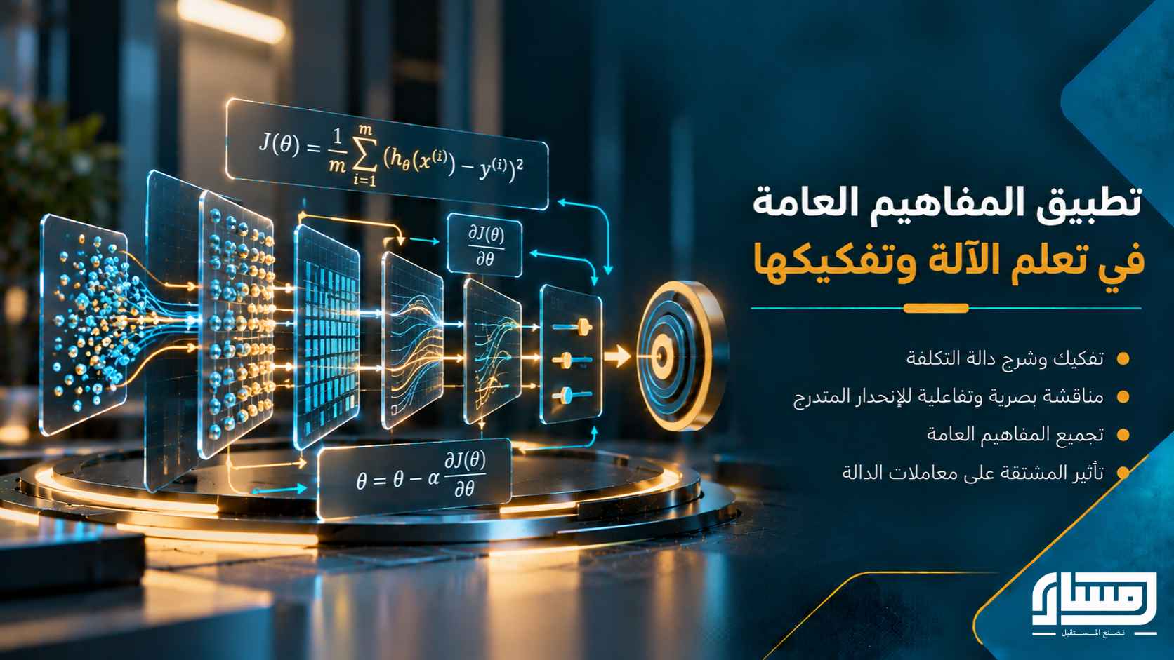 تطبيق المفاهيم العامة في تعلم الآلة وتفكيكها