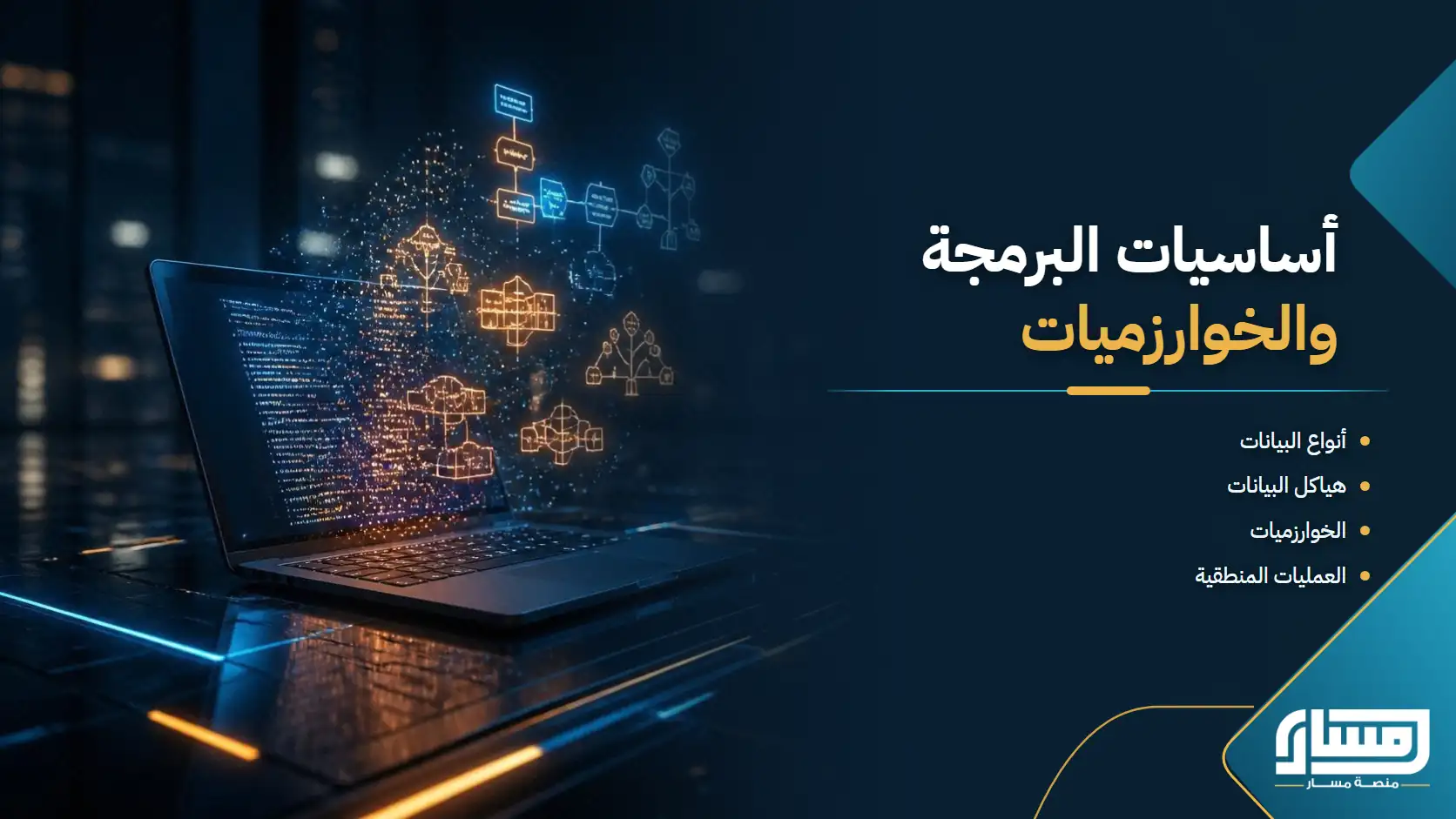 أساسيات البرمجة: من هياكل البيانات إلى الخوارزميات